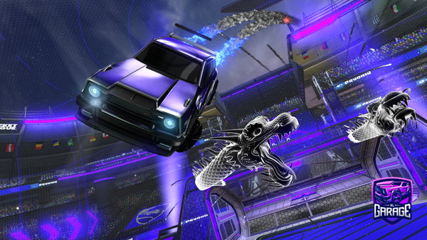 A Rocket League car design from zleyzer24