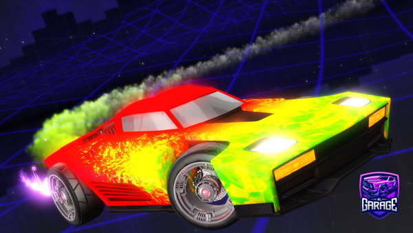 A Rocket League car design from jakec08