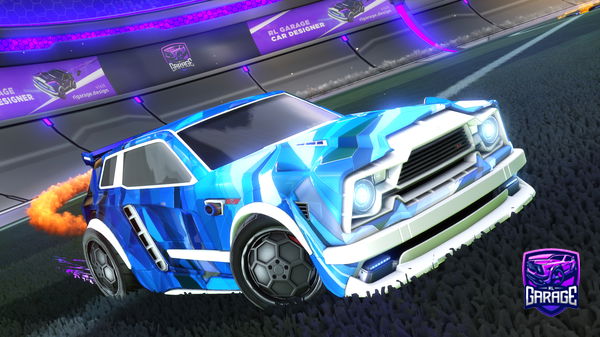 A Rocket League car design from K_A-z702