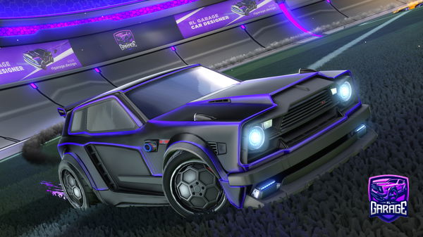 A Rocket League car design from DheWayne