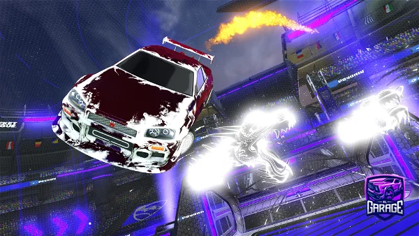 A Rocket League car design from Worldhyperion63