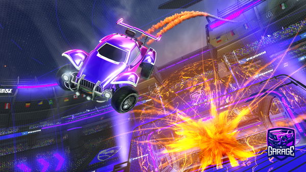 A Rocket League car design from Gamerlesss101