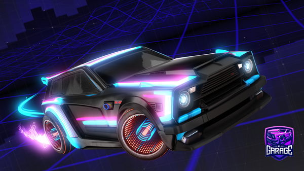 A Rocket League car design from C00kieMaster394