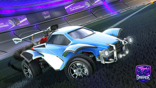 A Rocket League car design from Sky_ward