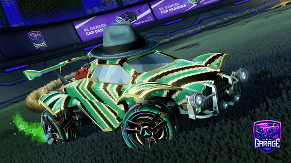 A Rocket League car design from zaddation