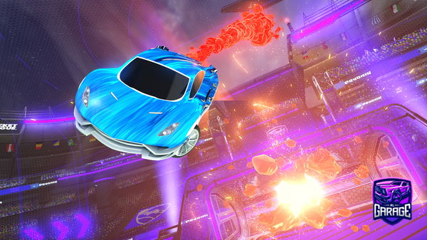 A Rocket League car design from srmilibar