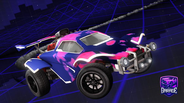 A Rocket League car design from sxnrise_