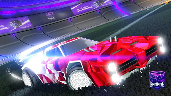 A Rocket League car design from MOLID2_