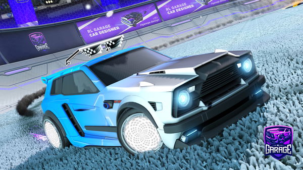 A Rocket League car design from Hydro_Fury