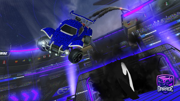 A Rocket League car design from yuganyogurt