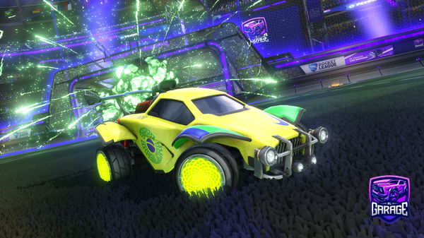 A Rocket League car design from Tigey_YT