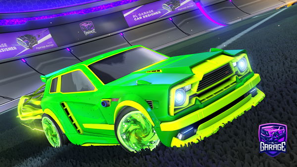 A Rocket League car design from Denis7214