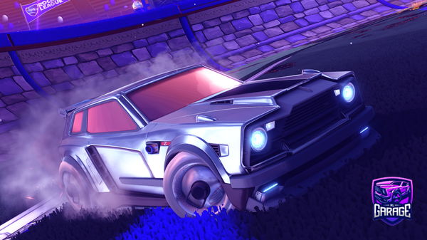 A Rocket League car design from -Goose-