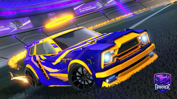 A Rocket League car design from PocketMonkey393