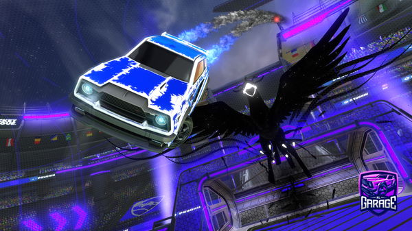 A Rocket League car design from milesdestroysyou