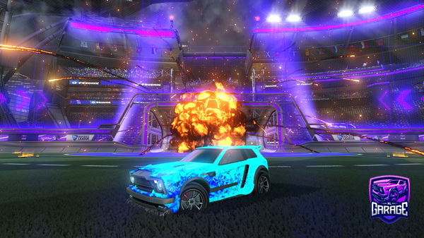 A Rocket League car design from The_King_Master