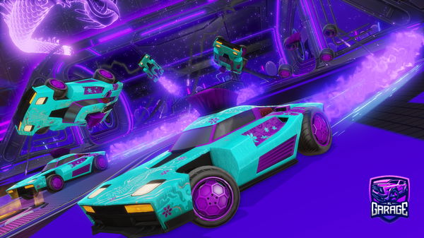 A Rocket League car design from RudolfTheRude