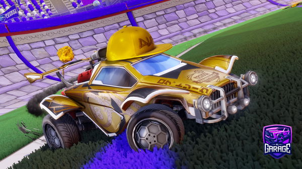 A Rocket League car design from AlphaBooger