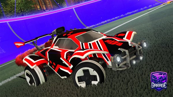 A Rocket League car design from SWITCHtradingrl