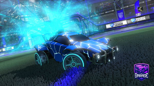 A Rocket League car design from techa-vatehatech