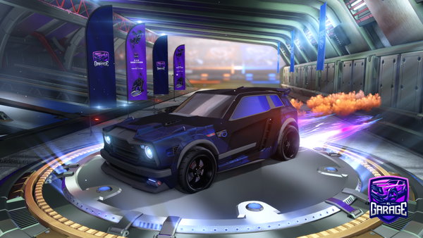 A Rocket League car design from hugoferrerrr