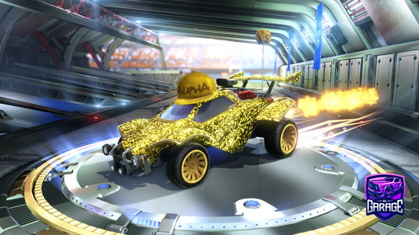 A Rocket League car design from YUrici