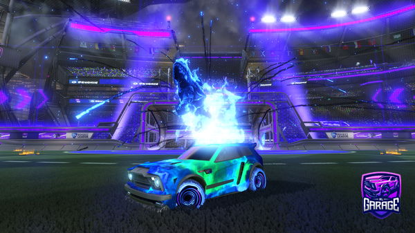 A Rocket League car design from DrAg0N75