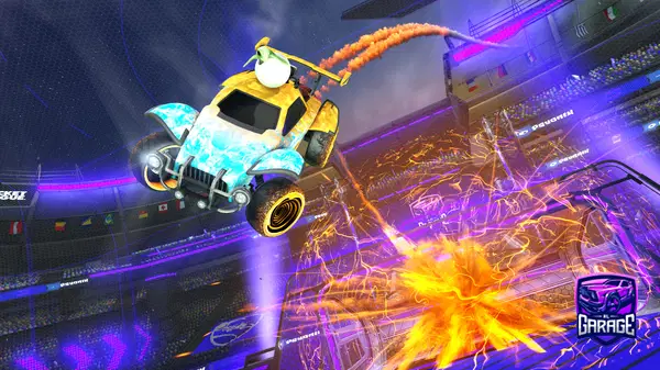 A Rocket League car design from WrathOfPitBoss
