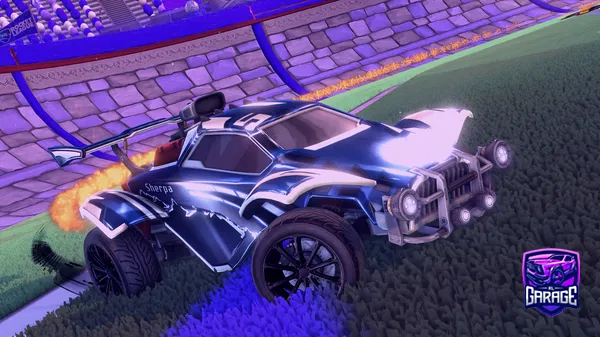 A Rocket League car design from cargeek05