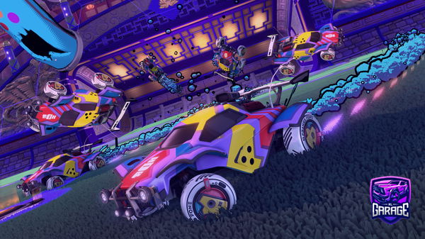 A Rocket League car design from Max2613