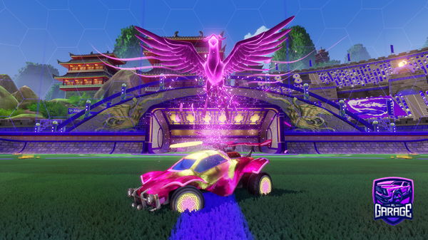 A Rocket League car design from FastSafeTrade