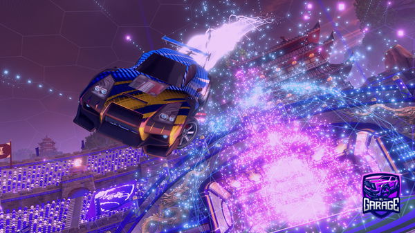 A Rocket League car design from Ezeltra