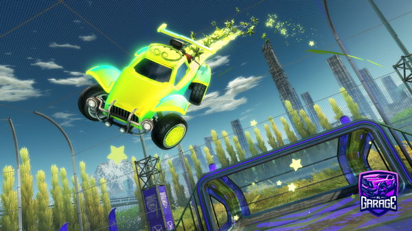 A Rocket League car design from Superfast911