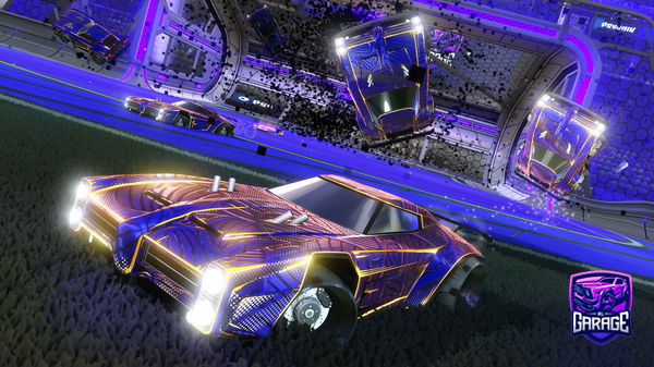 A Rocket League car design from No_shot_bot