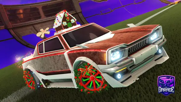 A Rocket League car design from -Mouni-