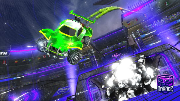 A Rocket League car design from Qei