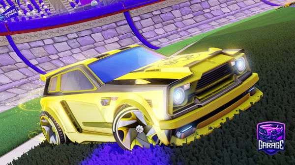 A Rocket League car design from DeviveX