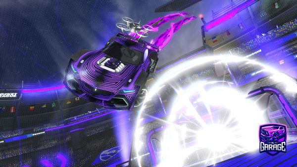 A Rocket League car design from BRED_RL