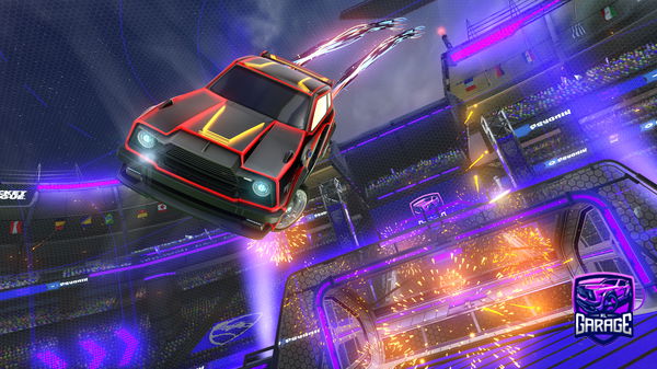 A Rocket League car design from HighOctane101