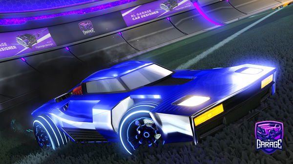 A Rocket League car design from Capybara_RL