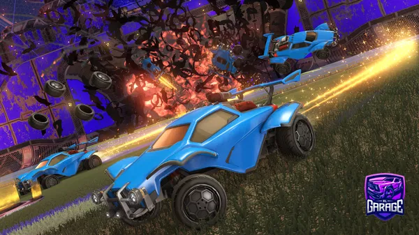 A Rocket League car design from Jeebozz