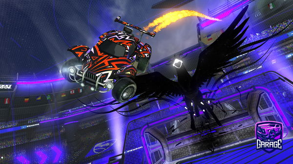 A Rocket League car design from Wazaz_