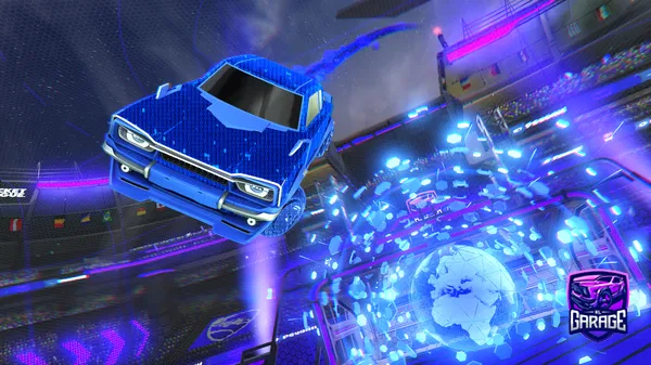 A Rocket League car design from electricwatermelon