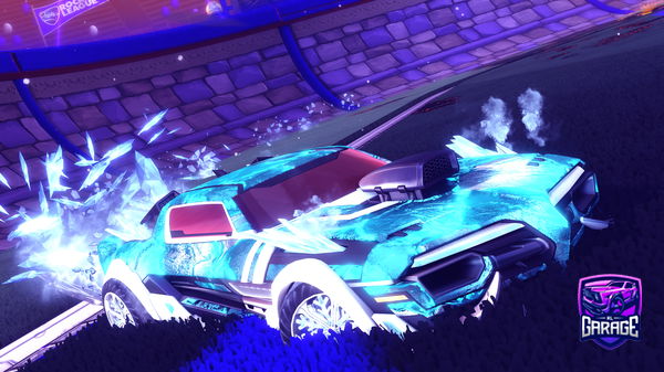 A Rocket League car design from GHXSTFVCE