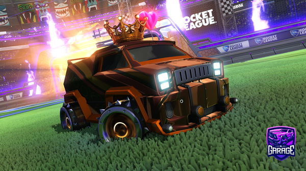 A Rocket League car design from ZQC_OG