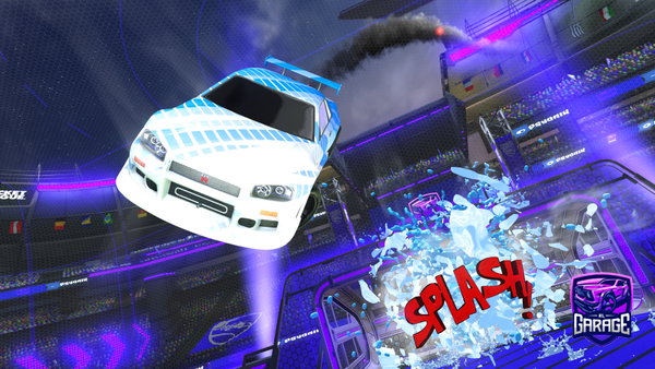A Rocket League car design from ltykz