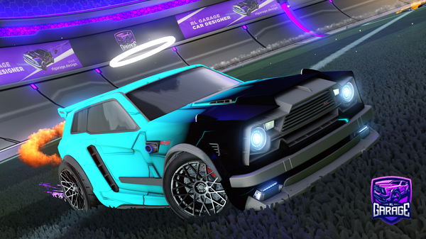 A Rocket League car design from PulseBeat-_-