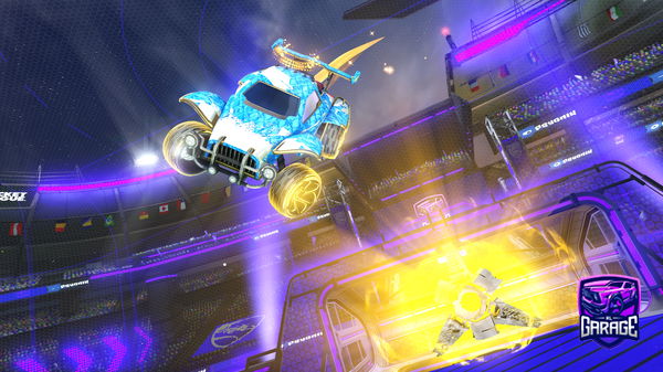 A Rocket League car design from scannerbroz