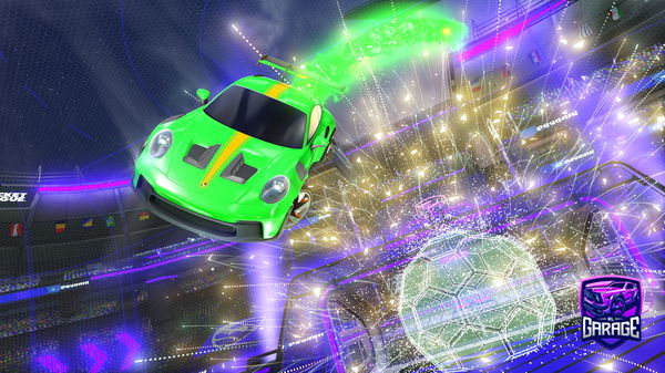 A Rocket League car design from AquamonkeyRL