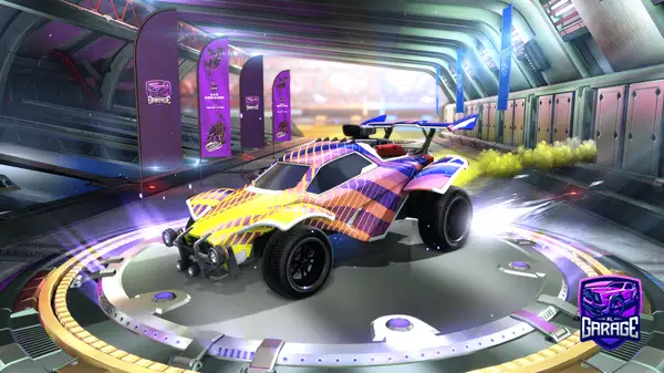 A Rocket League car design from Izno1_